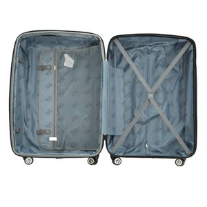INVIDA Glüückskind Luxus Koffer Trolley Kofferset aus ABS in 6 Farben und Einzel oder im Set Frei Wählbar Rose Gold 3tllg. Set