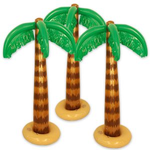 Tropische Palmen 3er Set aufblasbar