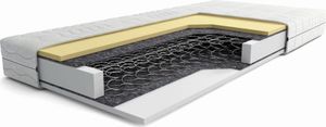 FURNLUX Spring Matresse Sim White 80x160cm / Hlavní barva: bílá / Rozměry: 80 x 160 x 15 cm