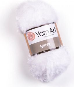 YarnArt Nerz, 345 weiß