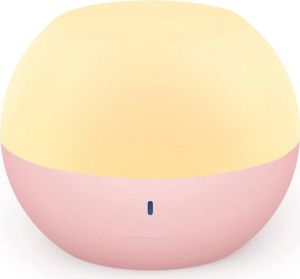 AUKEY LT-ST23 LED nočné svetlo pre deti, magnetické detské svetlo na dojčenie, dotykové ovládanie, dobíjateľné so zmenou farieb RGB, stmievateľné s IP 65, krátkodobo vodotesné 80 hodín (ružová)