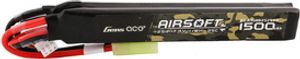 Gens ace 25C 1500 mAh 2S1P 7,4 V Nunchuck 2X Airsoft Gun Lipo-Akku mit Mini-Tamiya-Stecker