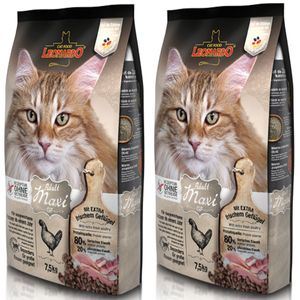 2 x 7,5 kg Leonardo Adult Maxi GF