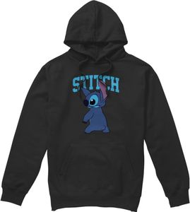 Lilo & Stitch - Kapuzenpullover für Herren TV4561 (M) (Schwarz)