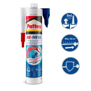 Pattex Sanitär Silikon Weiß 280ml gegen Schimmel