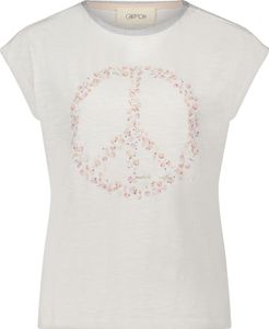 Cartoon Shirt Kurz 1/2 Arm 1973 Patch Cream 44