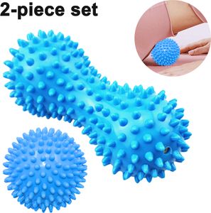 Massagebälle, Igelbälle Set, Massageball Set mit Noppen, Triggerpunkt Massage myofasziale Bälle, Halloween Geschenk, Gymnastikball, Lacrosse Ball, Fitness Noppenball,