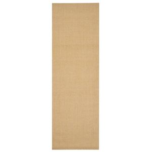 vidaXL Teppich Natur Sisal 80x250 cm