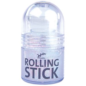 Jofrika 700557 Rolling Stick für zauberhafte Glitzer-Effekte, Körper & Gesicht, regenbogenfarben (21 ml)