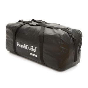 HANDIWORLD HandiDuffel 95 Liter - Weiche Reisetasche - Schwarz