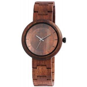 Raptor Damen Uhr Holz Armbanduhr braun RA10171-001