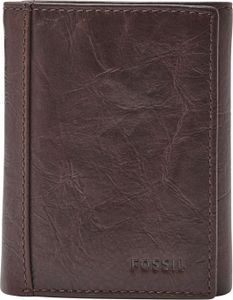 FOSSIL Geldbörse Neel Extra Capacity Trifold Brown braun