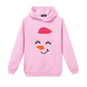 Kinderpullover Kapuzenpullover, Weihnachten Jacke Kinderkleidung Jungen Mädchen Mantel, Größe: 140, Farbe: Pink (Weihnachts Hoodie)