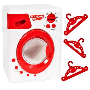 Malplay Meine Erste Waschmaschine Kinderwaschmaschine | Haushaltsspielzeug | Für Kinder Mädchen Ab 3 Jahren