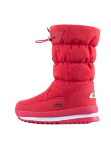 Ladies Schneestiefel Winterstiefel Warme Stiefel Reißverschluss Schuhe Schneestiefel Rutschfeste Boots Rot,Größe:EU 38