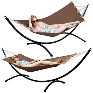 Rám hojdacej siete vrátane hojdacej siete HMG-05 Brown