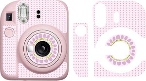 INF Nálepka na telo fotoaparátu Polaroid Mini 12 Ružová