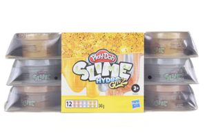 Hasbro Play-Doh Slime HydroGlitz 12er Pack