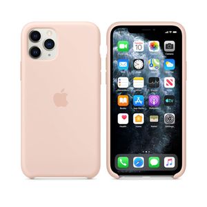 Apple Silikonové pouzdro iPhone 11 Pro Pink Sand