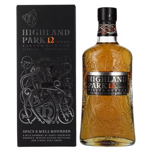 Highland Park 12 Jahre Viking Honour Single Malt Scotch Whisky in Geschenkpackung | 40 % | 0,7 l