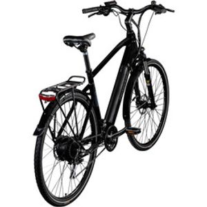 Zündapp Z810 E Bike Trekkingrad Herren ab 160 cm mit Nabenmotor Pedelec Trekking Fahrrad mit 24 Gang und Beleuchtung StVZO