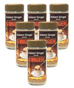 6er-Pack GINGEN Formula 3 Instant Ingwer Getränk (6x 380g) | Instant Ginger Drink