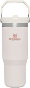 STANLEY The IceFlow™ Flip Rose Quartz Thermobecher 890 ml, rosa, mit Henkel (10-09993-196)