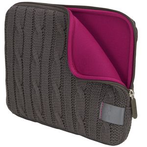 Case Logic 10.2" Netbook Sleeve - Cable Knit, Notebook-Hülle, 25,9 cm (10.2 Zoll), 196 g, Grau