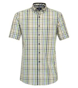 Redmond - Comfort Fit - Herren Freizeithemd Kurzarm Hemd (241070999), Größe:4XL, Farbe:Grün(60)
