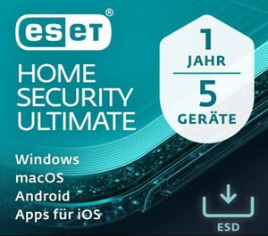 ESET Home Security Ultimate pre 5 zariadení, 1 rok