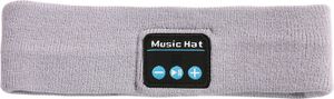 Bluetooth-kompakt Stirnband Wireless Stereo Sound 3-6 Stunden Batterie Lebensdauer Stereo Musik Sport Fitness Haar Band Weiß