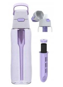 Dafi Solid Filtrationsflasche 0.7L | Farbe Digital Lavendel | 1X Dafi Filter Enthalten | Flasche Mit Filterkartusche | Dafi By Joanna Krupa