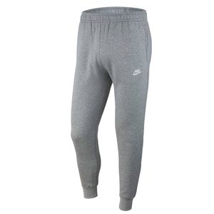 Nike Jogginghose Herren Club Fleece, Größe:L, Farbe:Grau