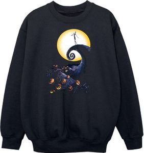 Nightmare Before Christmas - Mikina pre dievčatá BI2135 (140-146) (čierna)