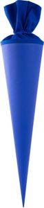 Bastelschultüte 70cm blau Bastelschultüte 70cm blau