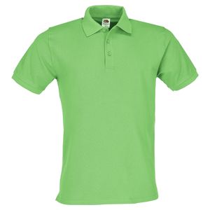 Fruit of the Loom Premium Polo + GRATIS MyShirt Stoffbeutel Farbe: lime + GRATIS MyShirt Stoffbeutel Größe: 3XL