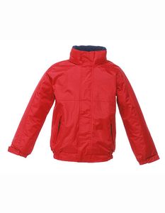 Regatta Junior Unisex zimná bunda Kinder Dover Jacket TRW418 Mehrfarbig Classic Red/Navy 164 (34´)