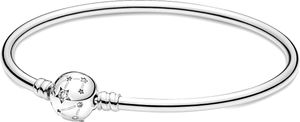 Pandora Moments Armreif 590009C01 Limited Edition Galaxy Bangle klare Zirkonia weiße emaille Sterl