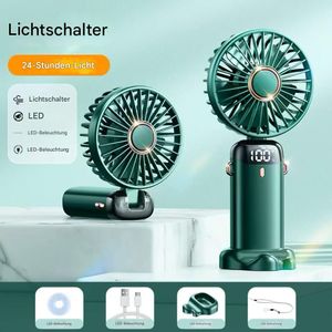 Mini Handventilator Tischventilator mit LED-Anzeige | USB-Ladung | 4 Farben | Leise & tragbar Mini Handventilator Tischventilator mit LED-Anzeige | USB-Ladung | 4 Farben | Leise & tragbar