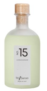 my senso refill diffuser premium no15 lemongrass 240ml mysenso raumduft