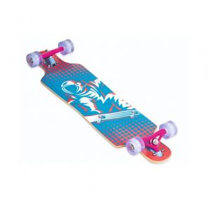 Longboard Compact 83 X 22 cm modrá/ružová