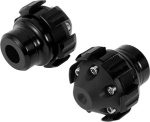 15.6mm Motorrad Slider Rahmen Aluminiumlegierung Rad Verkleidung Schutz Crash Pad Schutzschutz 54mm 57mm Schwarz 2 Stück 15.6mm Motorrad Slider Rahmen Aluminiumlegierung Rad Verkleidung Schutz Crash Pad Schutzschutz 54mm 57mm Schwarz 2 Stück