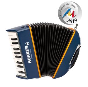 Hohner XS Kinderakkordeon blau-orange