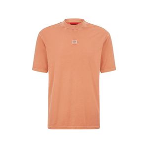 HUGO Box Logo T-Shirt, Orange L