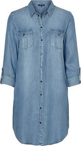 Vero Moda Silla L/s Short Light Blue Denim XL