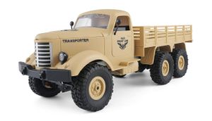 U.S. Militär Truck 6WD 1:16 RTR, dessert gelb