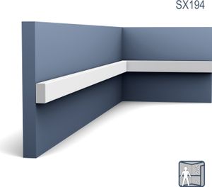 Sockelleiste Orac Decor SX194 AXXENT SQUARE Zierleiste Stuckleiste Modernes Design weiß 2 m Sockelleiste Orac Decor SX194 AXXENT SQUARE Zierleiste Stuckleiste Modernes Design weiß 2 m