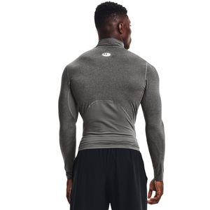 Under Armour UA HG Armour Comp Mock LS-GRY - L