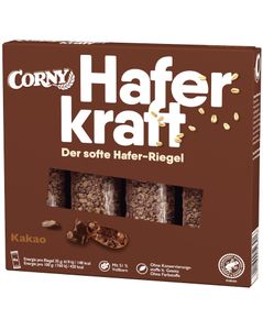 Haferkraft Kakao Müsliriegel von Corny, 4x35g