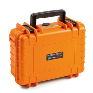 B&W Outdoor Case 1000 inkl. divider system orange